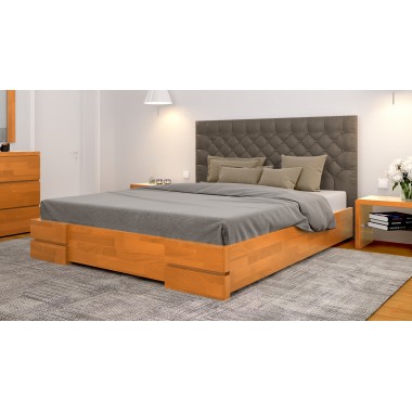 Кровать двуспальная 160x190 Камелия Arbor Drev дерево бук Ольха