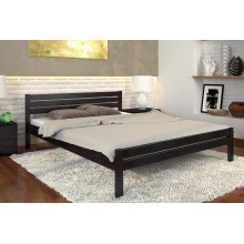 Кровать двуспальная 140x190 Роял Arbor Drev дерево бук Венге