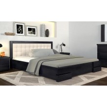 Кровать двуспальная 140x190 Регина Люкс Arbor Drev дерево бук Венге