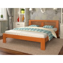 Кровать полуторная 120x200 Шопен Arbor Drev дерево бук Ольха
