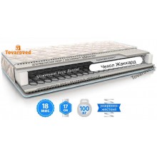 Матрас двусторонний EMM 42 ЭКО 80x190 см