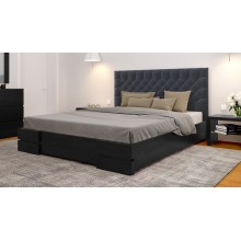Кровать двуспальная 160x190 Камелия Arbor Drev дерево бук Венге Магия Кровать двуспальная 160x190 Камелия Arbor Drev дерево бук Венге Магия