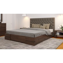 Кровать двуспальная 160x190 Камелия Arbor Drev дерево бук Орех Кровать двуспальная 160x190 Камелия Arbor Drev дерево бук Орех