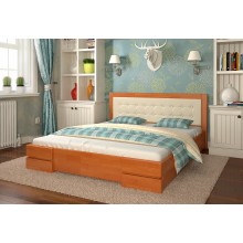 Кровать двуспальная 140x190 Регина Arbor Drev дерево сосна Ольха