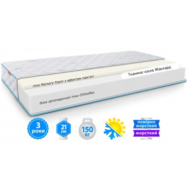 Матрас ортопедический EMM COMBY NEW Sleep&Fly SF 200x200 см