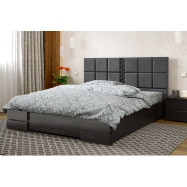 Кровать двуспальная 180x200 Прованс Arbor Drev дерево бук Венге Магия