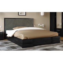 Кровать двуспальная 180x200 Тиффани с подъемным механизмом Arbor Drev дерево сосна Венге Кровать двуспальная 180x200 Тиффани с подъемным механизмом Arbor Drev дерево сосна Венге