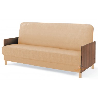 Диван Прямой Книжка бок ДСП 190х95 Жаккард Бежевый Саванна Нова (32) Киевский Стандарт