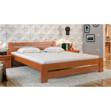 Кровать двуспальная 140x190 Симфония Arbor Drev дерево бук Ольха