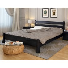 Кровать двуспальная 140x190 Венеция Arbor Drev дерево бук Венге