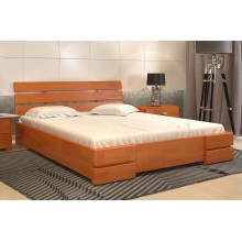 Кровать двуспальная 140x190 Дали Люкс Arbor Drev дерево бук Ольха