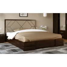 Кровать двуспальная 180x200 Тиффани с подъемным механизмом Arbor Drev дерево сосна Венге Магия Кровать двуспальная 180x200 Тиффани с подъемным механизмом Arbor Drev дерево сосна Венге Магия