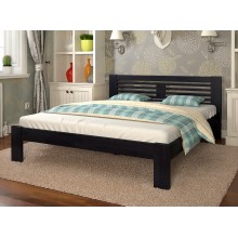 Кровать полуторная 120x200 Шопен Arbor Drev дерево бук Венге