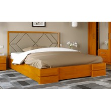 Кровать двуспальная 180x200 Тиффани с подъемным механизмом Arbor Drev дерево сосна Ольха Кровать двуспальная 180x200 Тиффани с подъемным механизмом Arbor Drev дерево сосна Ольха