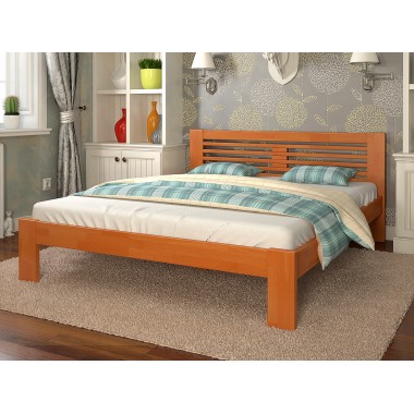 Кровать полуторная 120x200 Шопен Arbor Drev дерево бук Ольха