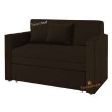Диван детский Томас 135х85 Тахта Велюр Темно-коричневый Канна (28) Киевский Стандарт Диван детский Томас 135х85 Тахта Велюр Темно-коричневый Канна (28) Киевский Стандарт