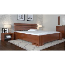 Кровать двуспальная 140x190 Домино Arbor Drev дерево бук Яблоня