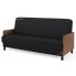 Диван Прямой Книжка бок ДСП 190х95 Жаккард Графитовый Нэо (021) Киевский Стандарт